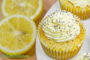 Lemon Poppy Seed Cupcakes