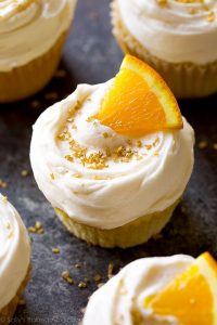 Mimosa Cupcakes