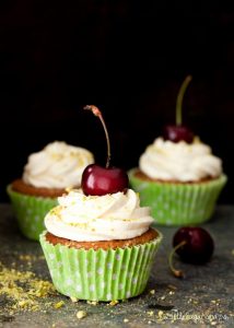 Pistachio Cupcakes