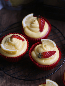 Strawberry Lemonade Cupcakes