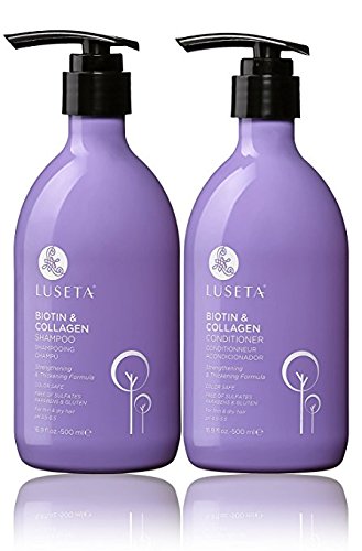 Luseta Biotin & Collagen Shampoo & Conditioner Set