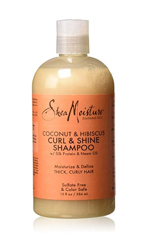 Shea Moisture Coconut Hibiscus Curling Shampoo